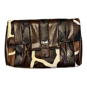 Vintage Women's Faux Leather Clutch